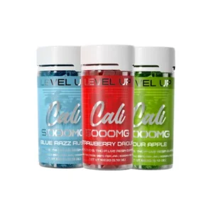 Cali Extrax Level Up 5000mg Live Resin Gummies