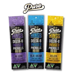 Puro Kings Delta-8 Infused Prerolls 3gm 2pk