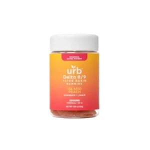 URB D8/D9 Live Resin Gummies 3500mg 35ct