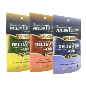 Mellow Fellow M-Fusions Delta 9 THC + CBD Gummies