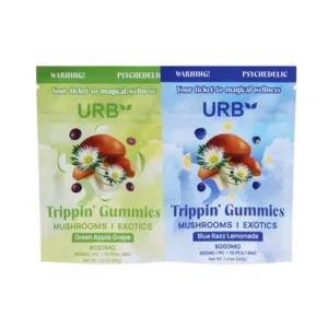 URB Trippin Mushroom Gummies 8000mg 10ct