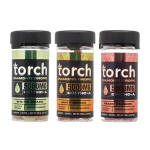 Torch Diamond Drops D9+THC-A Gummies 5000mg