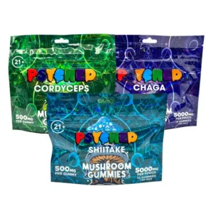 Psyched Mushroom Gummies 5000mg 10/pk
