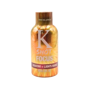 K Shot Focus Kratom + Lion’s Mane Shot 60ml