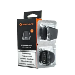 Geek Vape Aegis Nano 1.2ohms Replacement Pods 2/pk