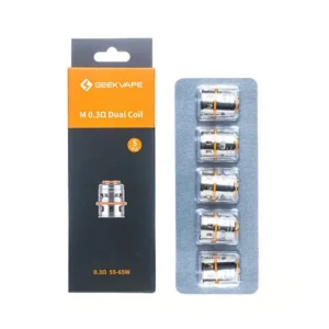 Geekvape Coil M Series-M 0.3ohm Dual 5/Pk
