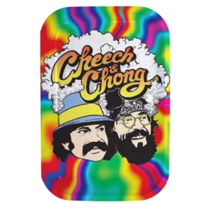 Cheech & Chong Metal Rolling Tray - Trippy