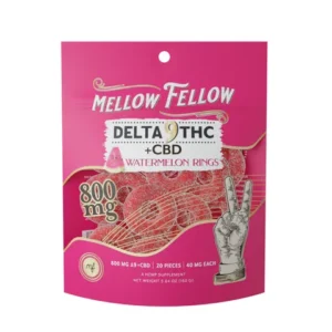 Mellow Fellow Delta 9 THC+CBD Gummies