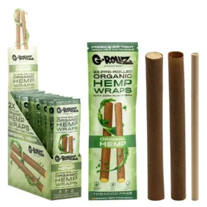 G-ROLLZ Pre-Rolled Organic Hemp Wraps